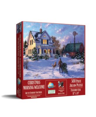 Christmas Morning Welcome 500 piece Jigsaw Puzzle for Adults Christmas