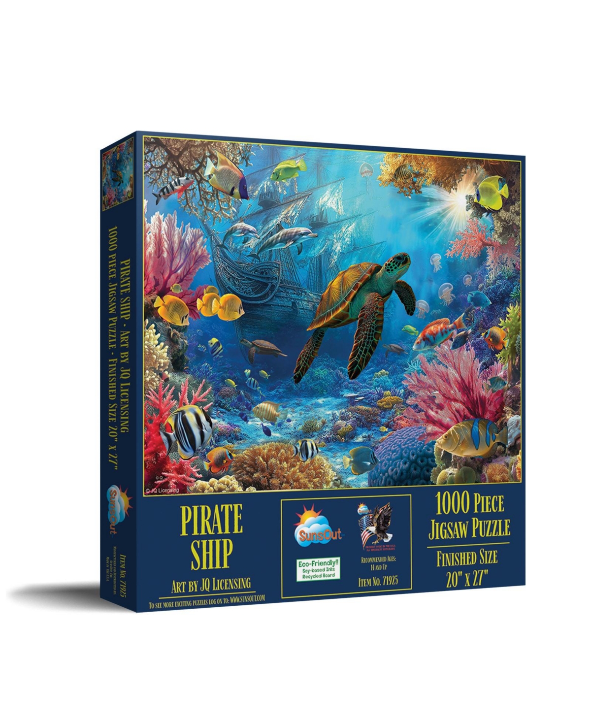 SunsOut Pirate Ship 1000 piece Jigsaw Puzzle for Adults