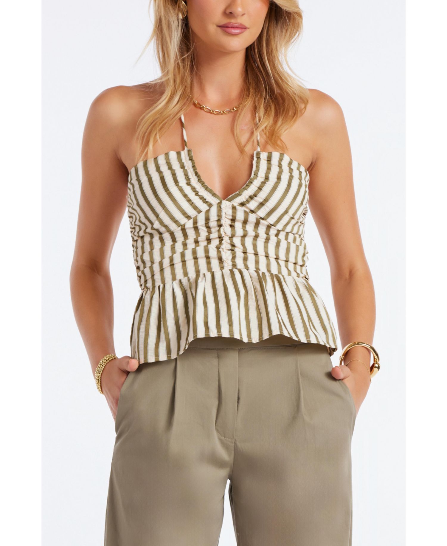 Women's Bishop + Young Aeries Halter Top