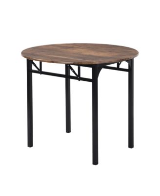  3-Piece Dining Set with Drop Leaf and 2 Chairs