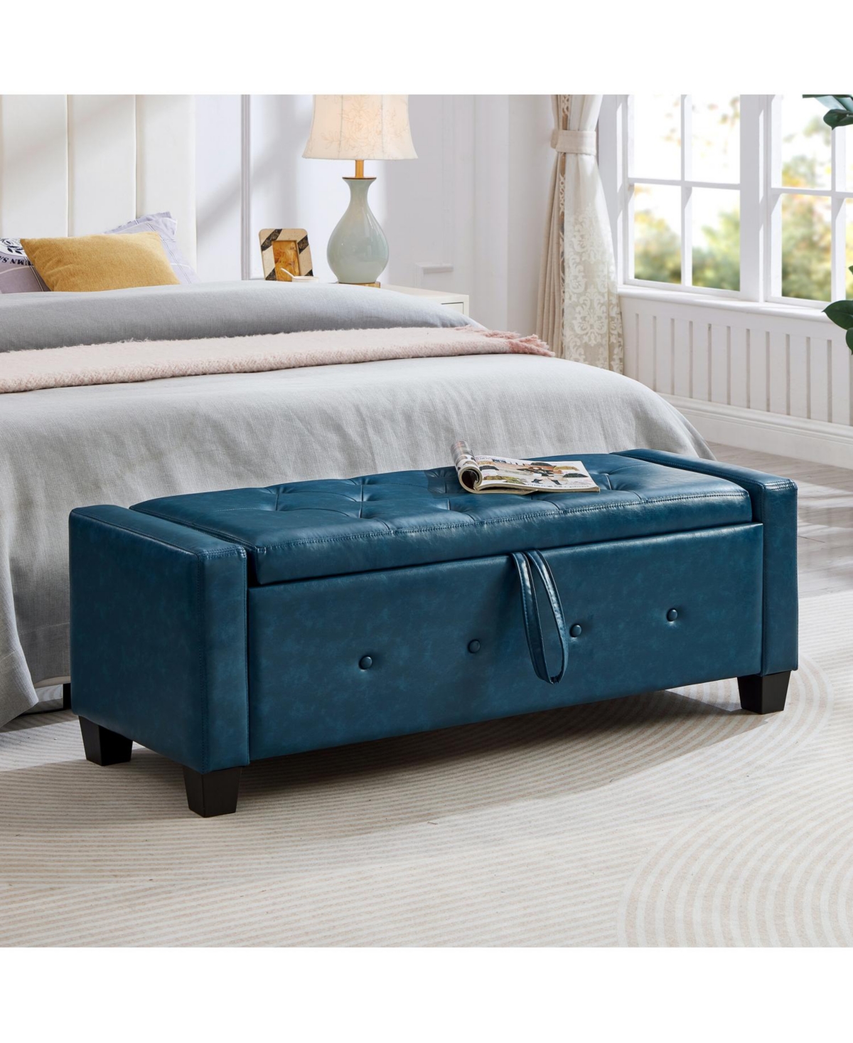 Streamdale Furniture 48" Storage Ottoman Bench