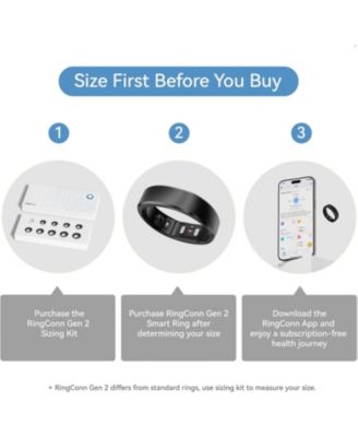 Gen 2 Size 12 Black 1087 Fitness Trackers