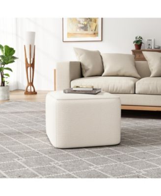 Upholstered Square Ottoman