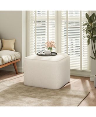 Upholstered Square Ottoman