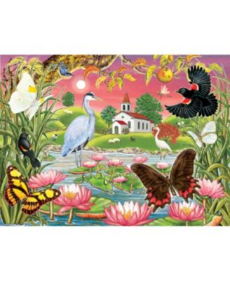 Heron Lake 500 piece Jigsaw Puzzle for Adults