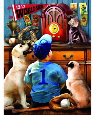 Listening to the Game 300 piece Jigsaw Puzzle for Adults