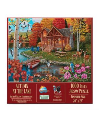 Autumn at the Lake 1000 piece Jigsaw Puzzle for Adults