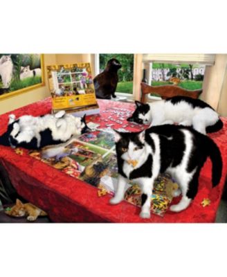 Who let the Cats Out 1000 piece Jigsaw Puzzle for Adults
