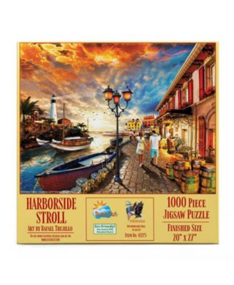 Harborside Stroll 1000 piece Jigsaw Puzzle for Adults