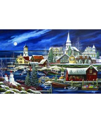 Winter Harbor 1000 piece Jigsaw Puzzle for Adults  Christmas