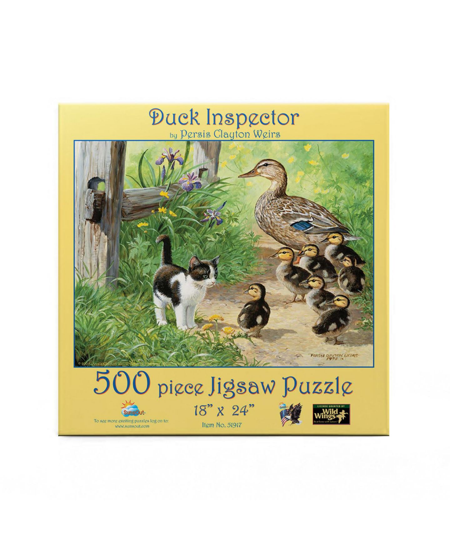Детский пазл SunsOut Duck Inspector 500-Piece Jigsaw Puzzle, от 15 лет — фото 5