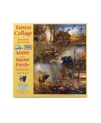 Forest Collage 1000 piece Jigsaw Puzzle for Adults