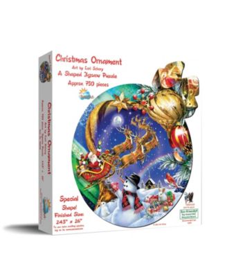 Christmas Ornament 750 piece Jigsaw Puzzle for Adults Special Shape Christmas