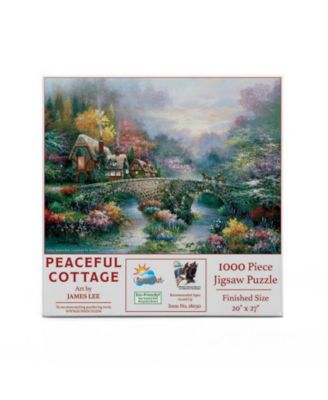 Peaceful Cottage 1000 piece Jigsaw Puzzle for Adults