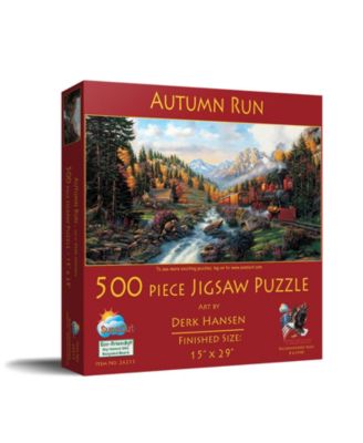 Autumn Run 500 piece Jigsaw Puzzle for Adults