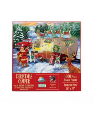 Christmas Campers 1000 piece Jigsaw Puzzle for Adults Christmas