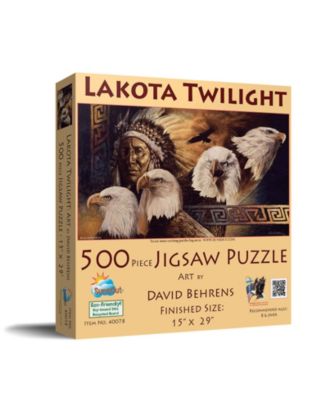 Lakota Twilight 500 piece Jigsaw Puzzle for Adults