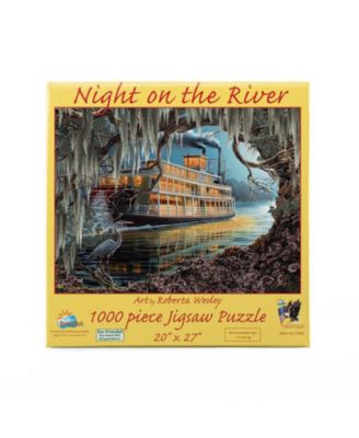 NIght On the River 1000 piece Jigsaw Puzzle for Adults