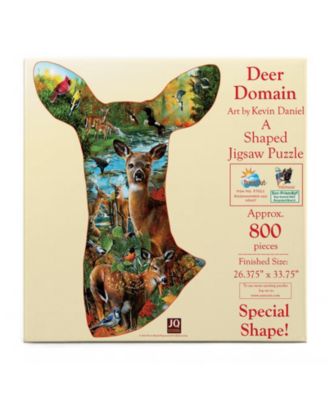 Deer Domain 800 piece Jigsaw Puzzle for Adults Special Shape