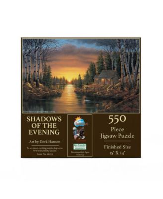 Shadows of the Evening 550 piece Jigsaw Puzzle for Adults