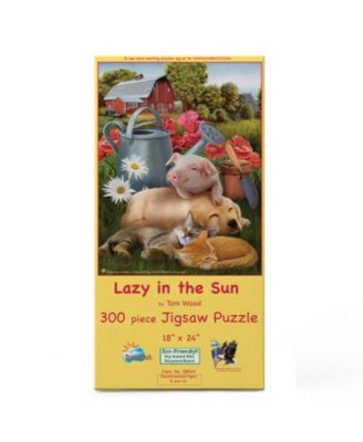 Lazy in the Sun 300 piece Jigsaw Puzzle for Adults