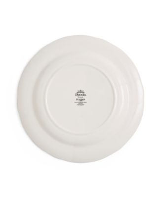 Heritage Green Italian Dinner Plates, Set of 4