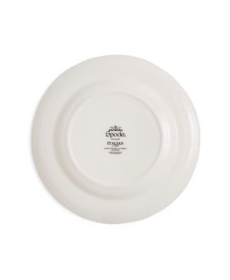 Heritage Green Italian Bread and Butter Plates, Set of 4
