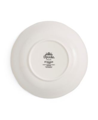 Heritage Green Italian Cereal Bowls, Set of 4