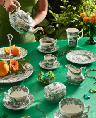 Heritage Green Italian Teapot