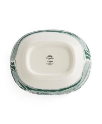 Heritage Green Italian Covered Sugar Bowl