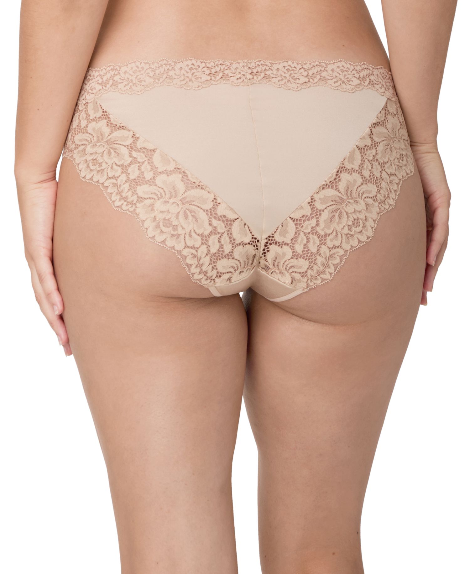Women's Everyday Pretty Lace Cheeky Bikini Panty DMPLBK