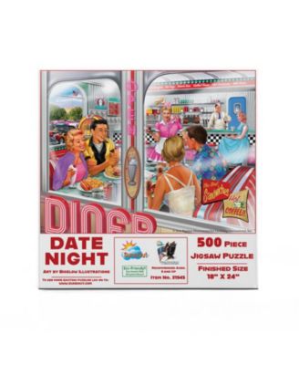 Date Night 500 piece Jigsaw Puzzle for Adults
