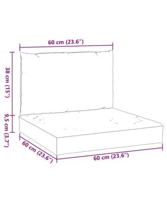 polyester 23.6 in x 23.6 in Pallet Cushion