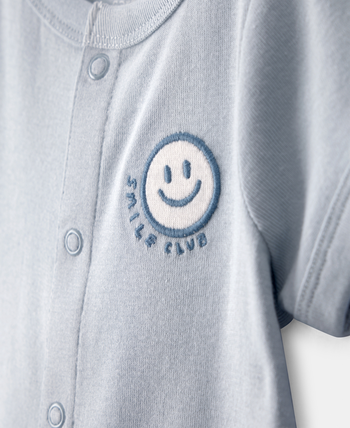 Carter's Baby Boys' Smile Club Short-Sleeve Romper