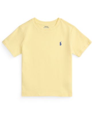 Polo Ralph Lauren Toddler and Little Boys Cotton Jersey Crewneck T-Shirt - T-Bird Yellow 18$