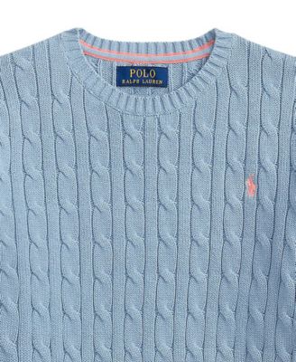 Boys 8-20 Cable-Knit Cotton Sweater