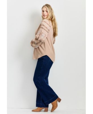 Women's Angelina Embroidered Blouse