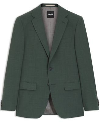 Men's Slim-Fit Washable Stretch Fabric Blazer