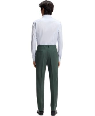 Men's Washable Stretch Fabric Slim-Fit Pants