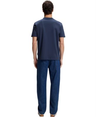 Men's Cotton-Jersey Logo Print T-Shirt