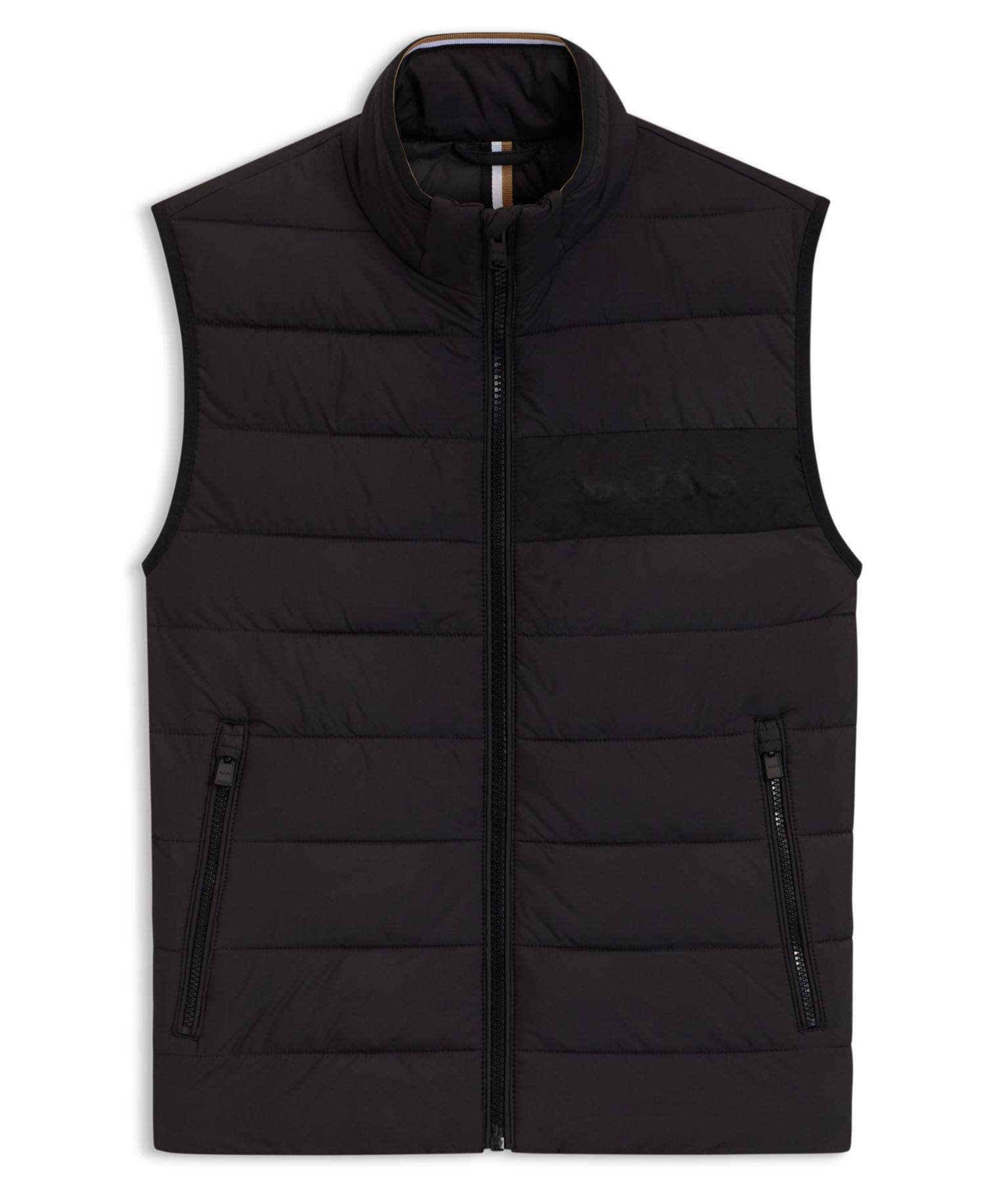 Men's Water-Repellent Tonal Logo Gilet Vest