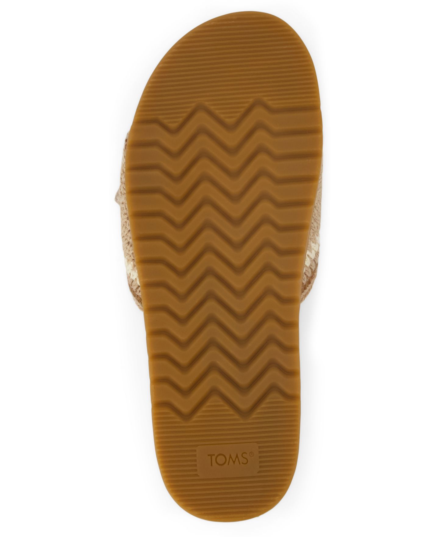 Женские сандалии TOMS Marin Slip-On Slide, цвет: Миндальный разноцветный — фото 5