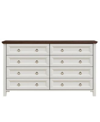 Farmhouse 8-Drawer Tall Chest