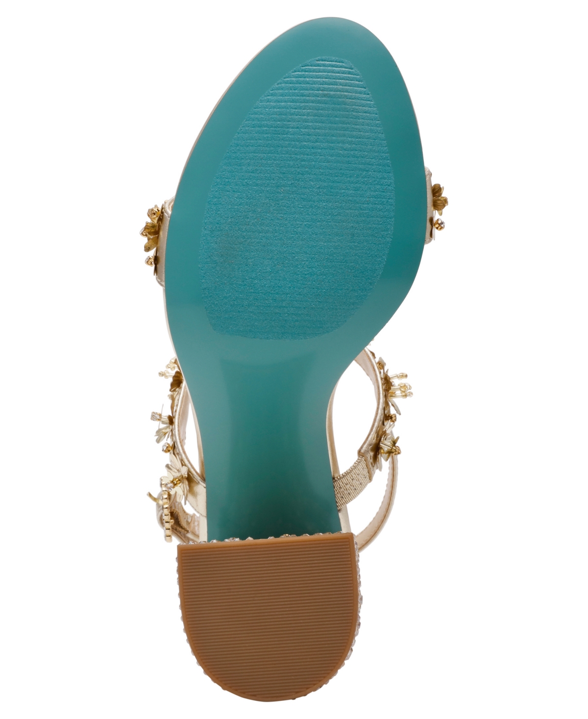Betsey Johnson Women's Drue Block Heel Dress Sandals
