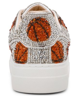 Betsey Johnson Women's Sidny Lace-Up Platform Sneakers