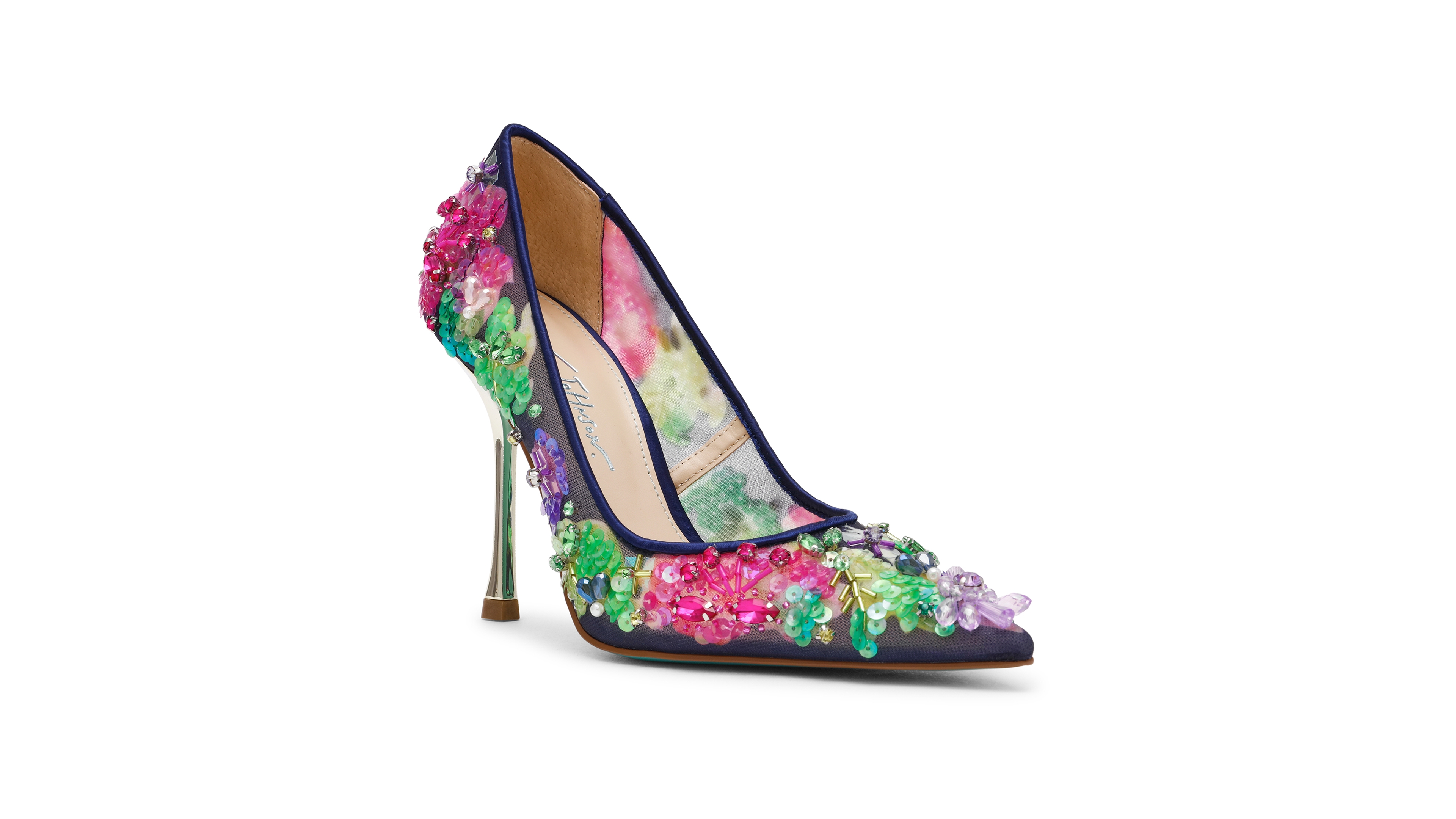 Betsey Johnson Women's Netta Mesh Slip-On Pumps