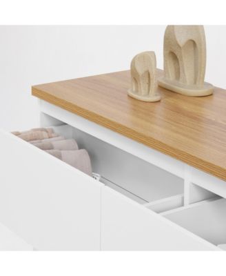 Streamdale 6-Drawer Wood Storage Cabinet Organizer for Bedroom, Entryway, Hallway