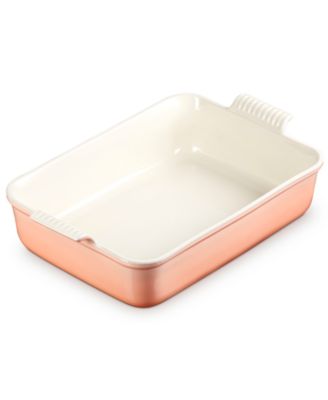 Stoneware 6.75 Quart Heritage Deep Rectangular Lasagna Dish