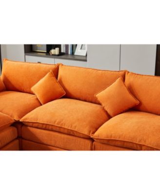 Modular 3-Seater L-Shaped Sectional Sofa