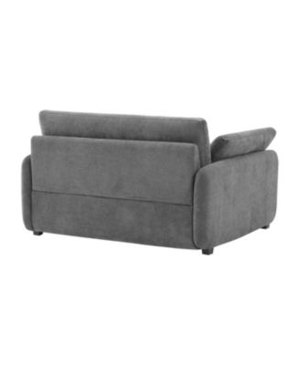 Oversized Chenille Sofa Chair - Wide Deep Seat, Modern Armchair
